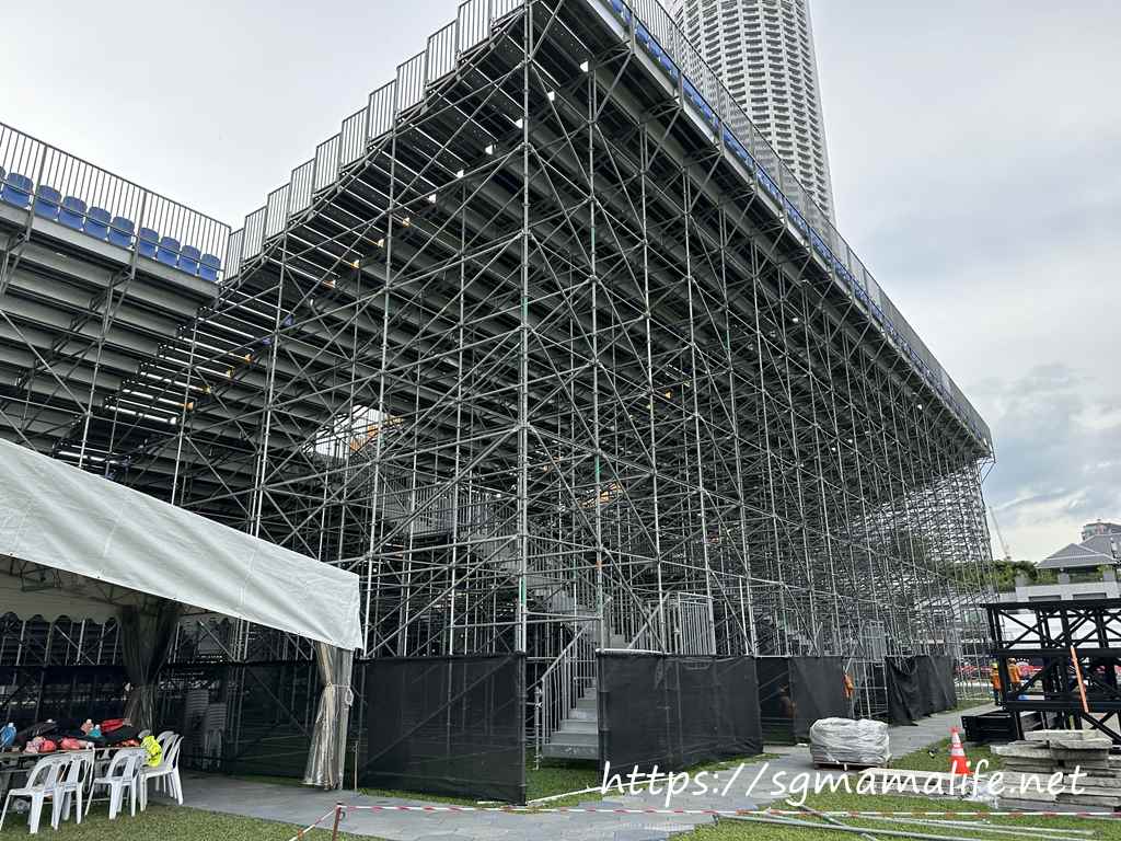 Formula 1 Singapore Grand Prix 2022 グランドスタンド Stamford Grandstand
